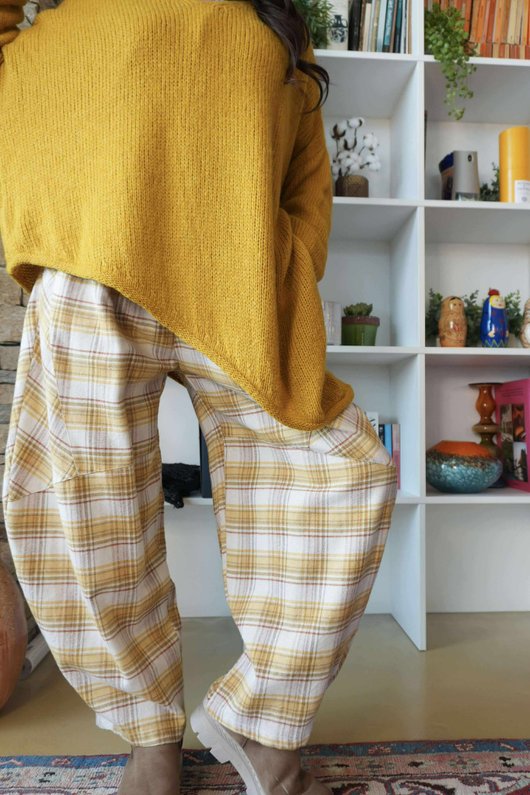  Big Softie Super Slant Knit Jumper Dijon